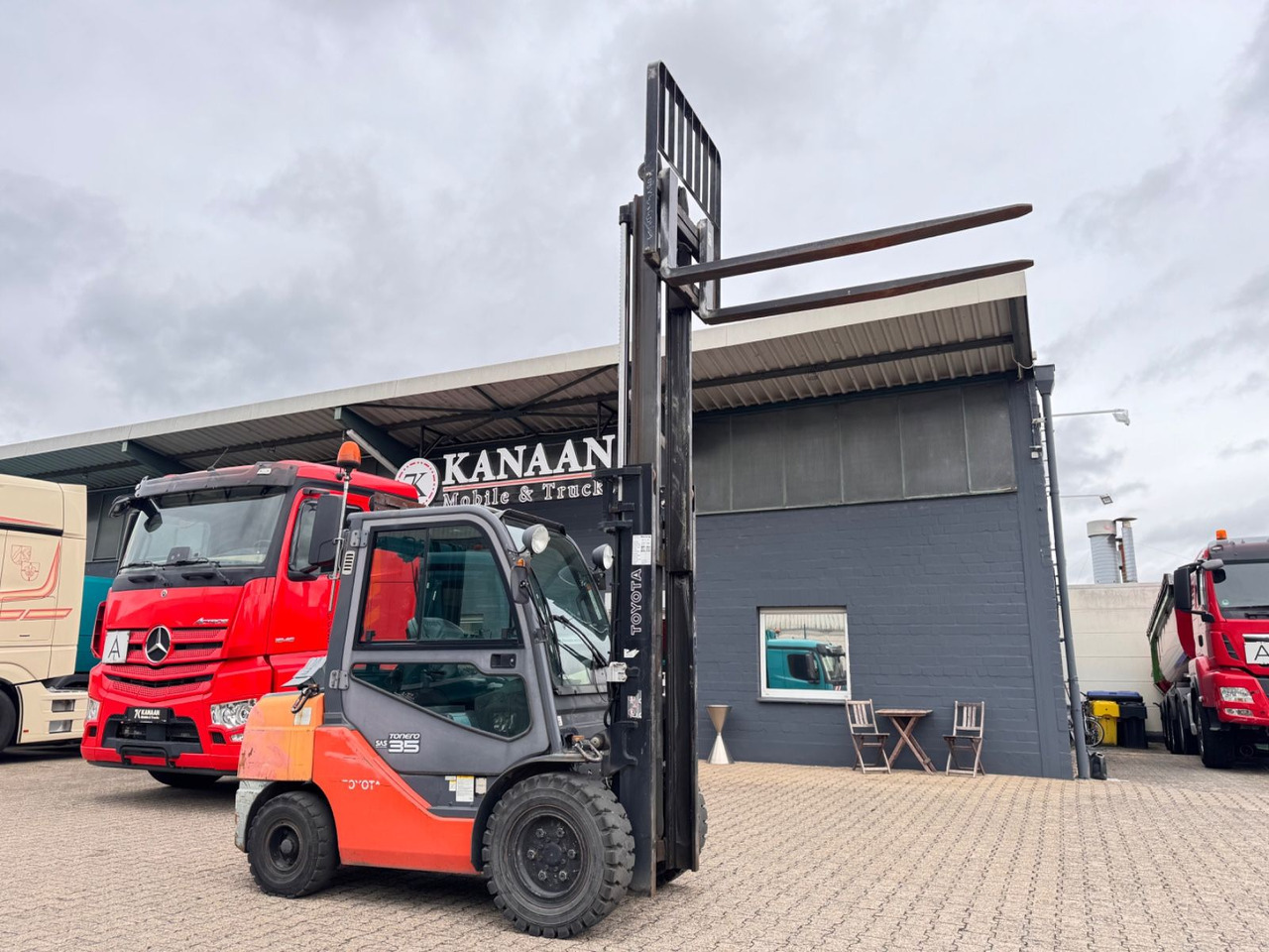 Toyota Tonero 35 Diesel Stapler 3.274h Sideshift - رافعة شوكية ديزل: صور 3 Toyota Tonero 35 Diesel Stapler 3.274h Sideshift - رافعة شوكية ديزل: صور 3