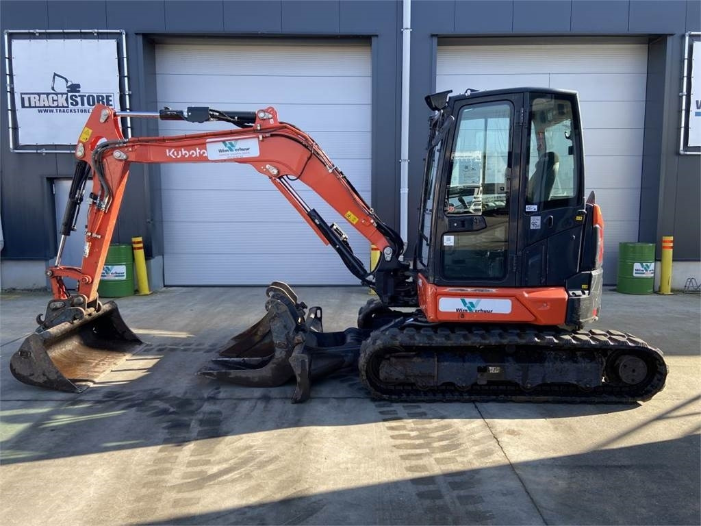 Kubota U50-5 (5020) - حفارة مصغرة: صور 1 Kubota U50-5 (5020) - حفارة مصغرة: صور 1