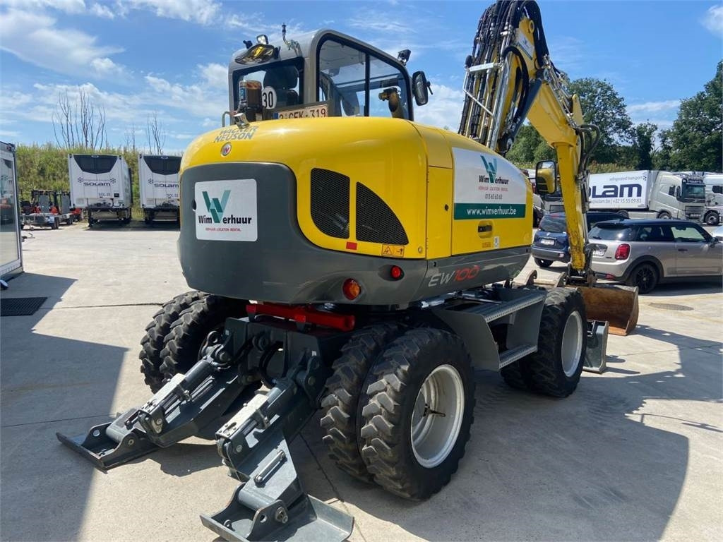 Wacker Neuson EW100 (7057) - حفارة على عجلات: صور 3 Wacker Neuson EW100 (7057) - حفارة على عجلات: صور 3