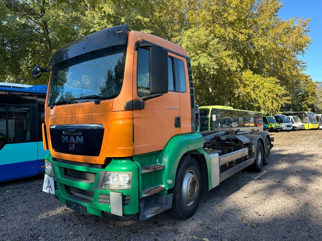 MAN TGS 26.400 6X2-2 BL Meille RK 20.70 Absetzkipper - شاحنات قابلة للفك شاحنة: صور 1 MAN TGS 26.400 6X2-2 BL Meille RK 20.70 Absetzkipper - شاحنات قابلة للفك شاحنة: صور 1